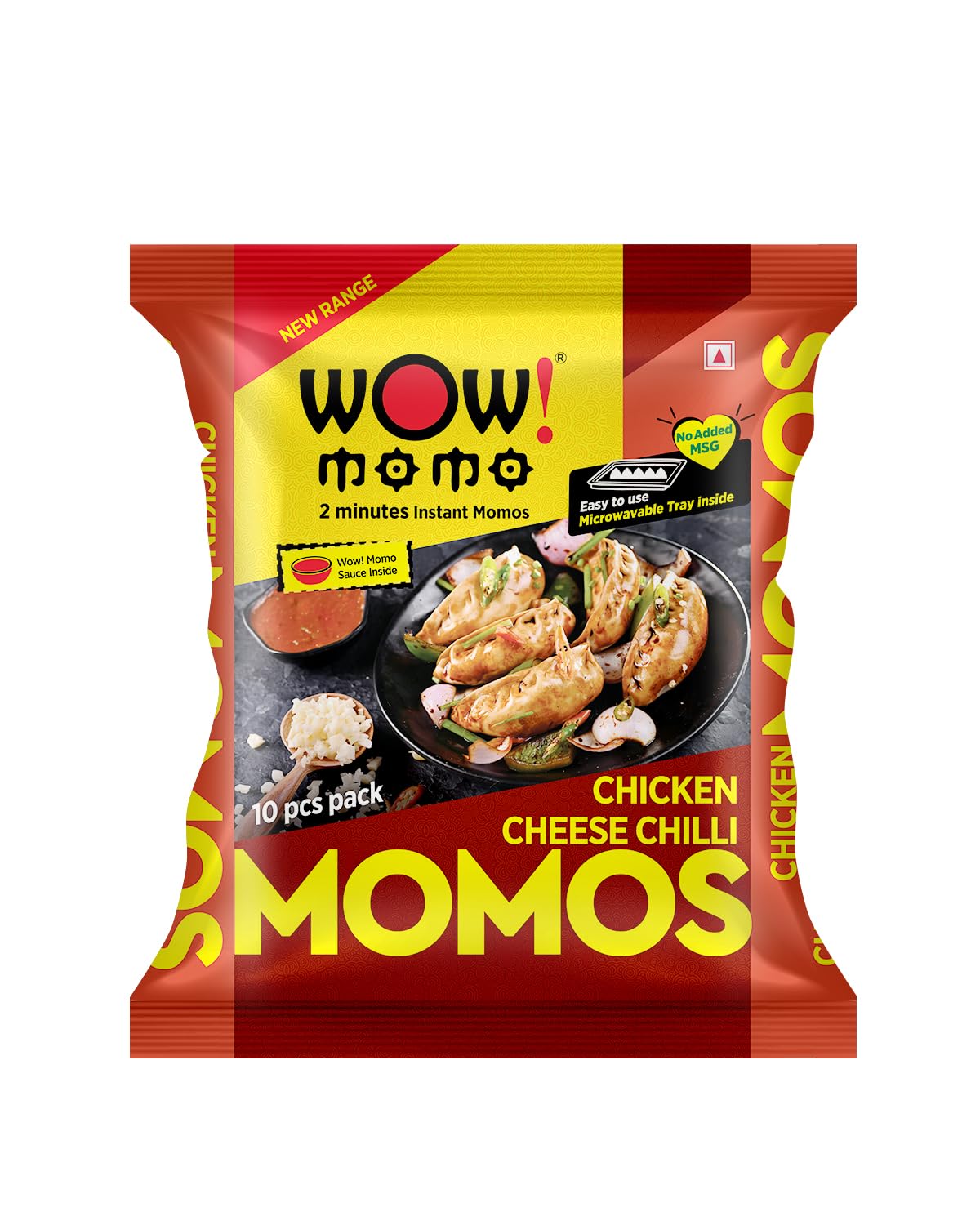 Wow! Chicken Cheese Chilli Momos, 250 g